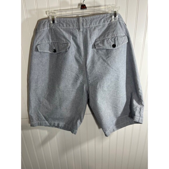 J. Ferrar Mens Gray Casual Cotton Shorts Size 34 - Picture 3 of 6